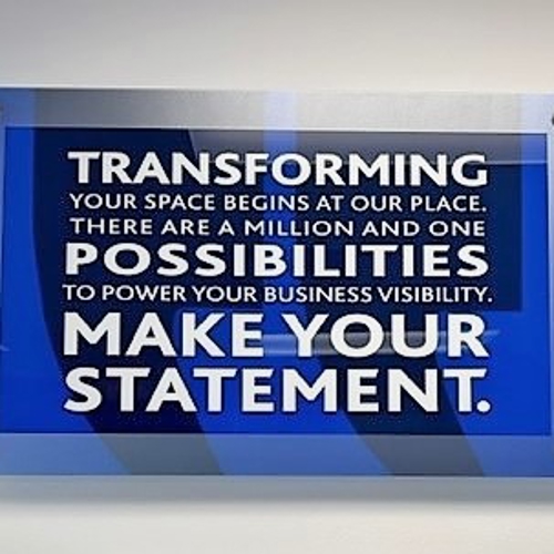 Interior Wall Signage